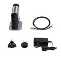 Deep space grey 16-in-1 Type-C workstation docking station hub with multiple ports.