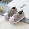 Children's striped slip-on sneakers with non-slip PVC sole in multiple colours