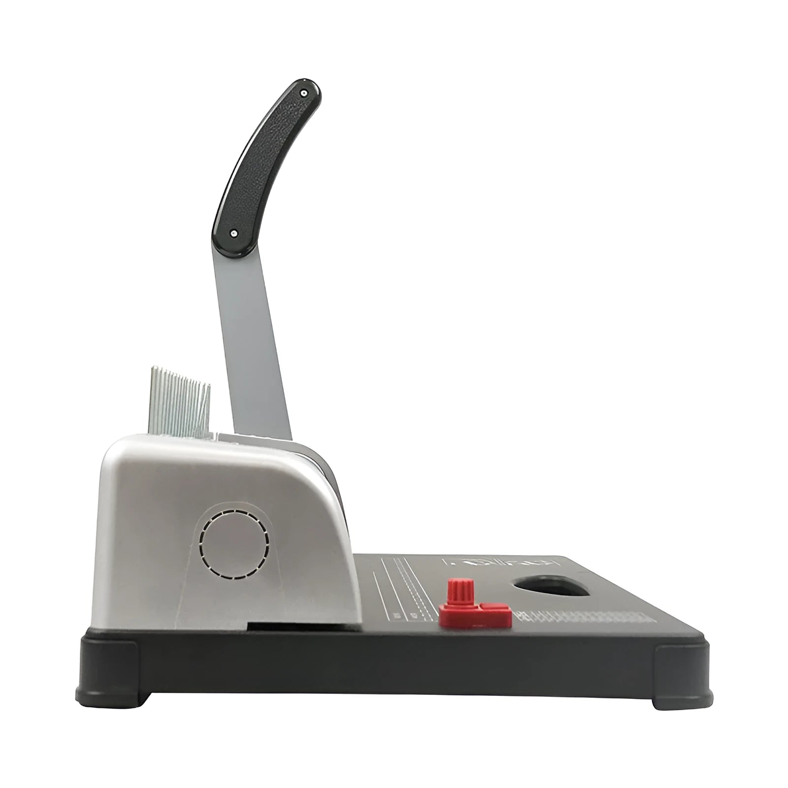 White manual A4 comb binding machine with 21-hole punching capacity