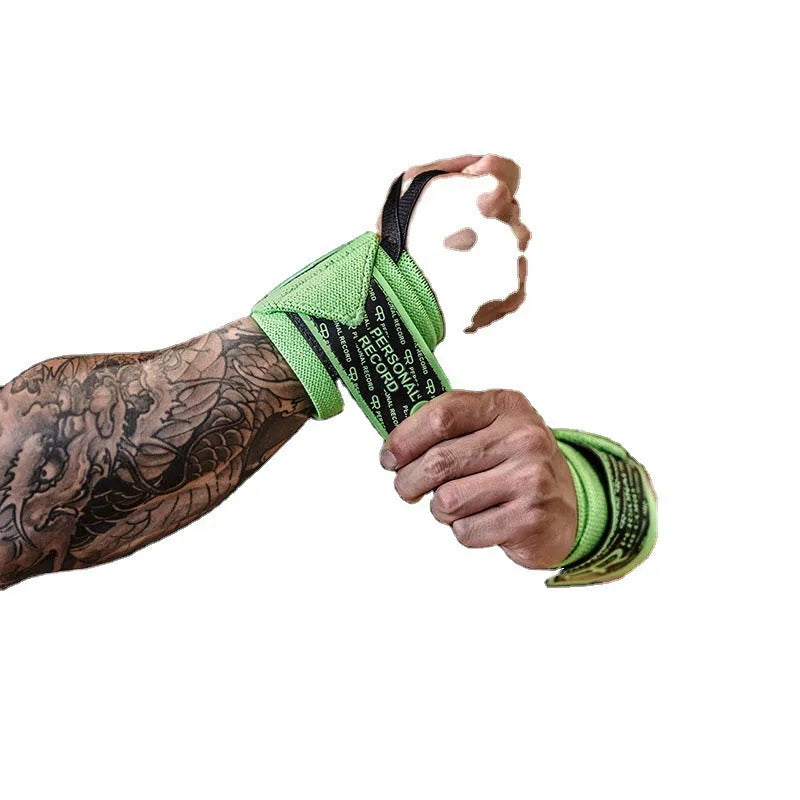 Fitness wristband made from non-woven fabric for weightlifting bench press anti-sprain support, 45cm length