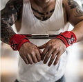 Fitness wristband made from non-woven fabric for weightlifting bench press anti-sprain support, 45cm length
