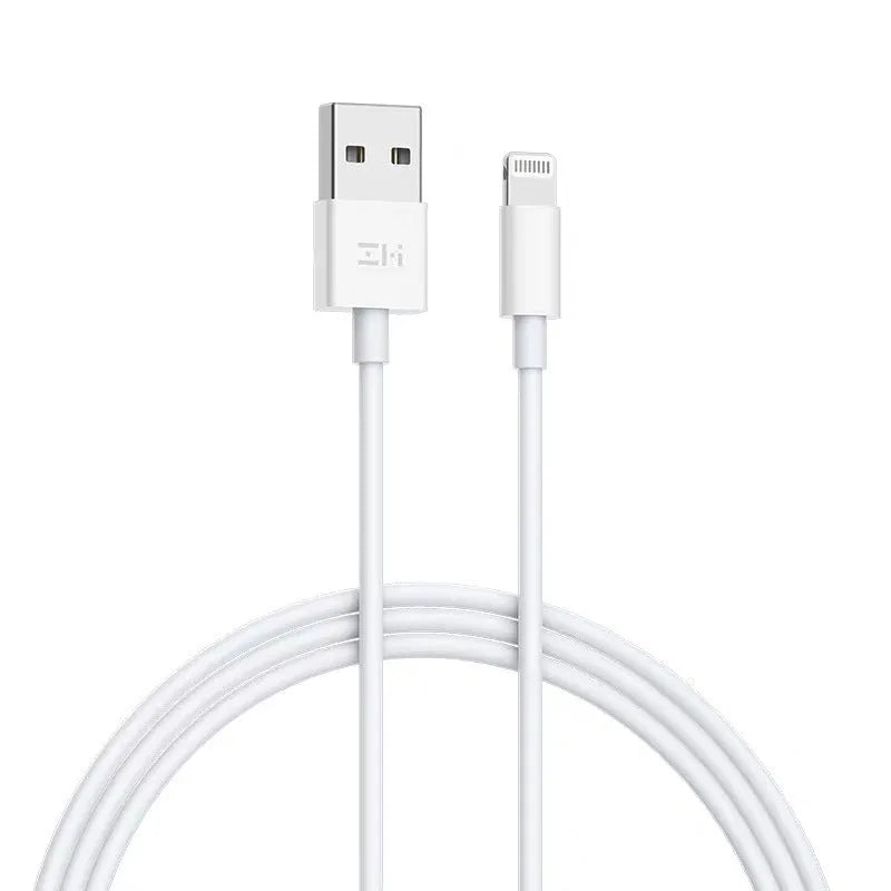 White Apple MFi-certified Lightning to USB charging cable 1 metre length for iPhone