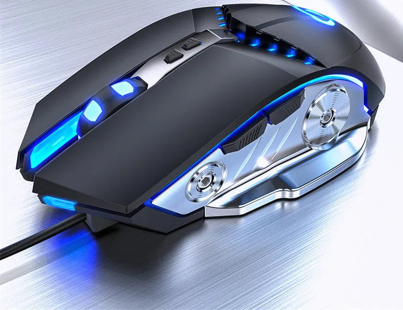Silver Eagle G3Pro wired gaming mouse 3200 DPI 7 buttons ergonomic USB 128mm