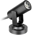Black plastic 1W RGBW LED stage pinspot beam spotlight for professional lighting