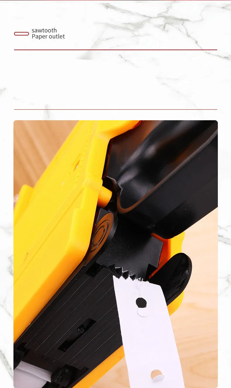 Manual price coding machine for supermarket bottle labelling with bidirectional printing