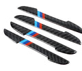 Black rubber car anti-collision strip 15x1.2cm for GM vehicle anti-scratch protection