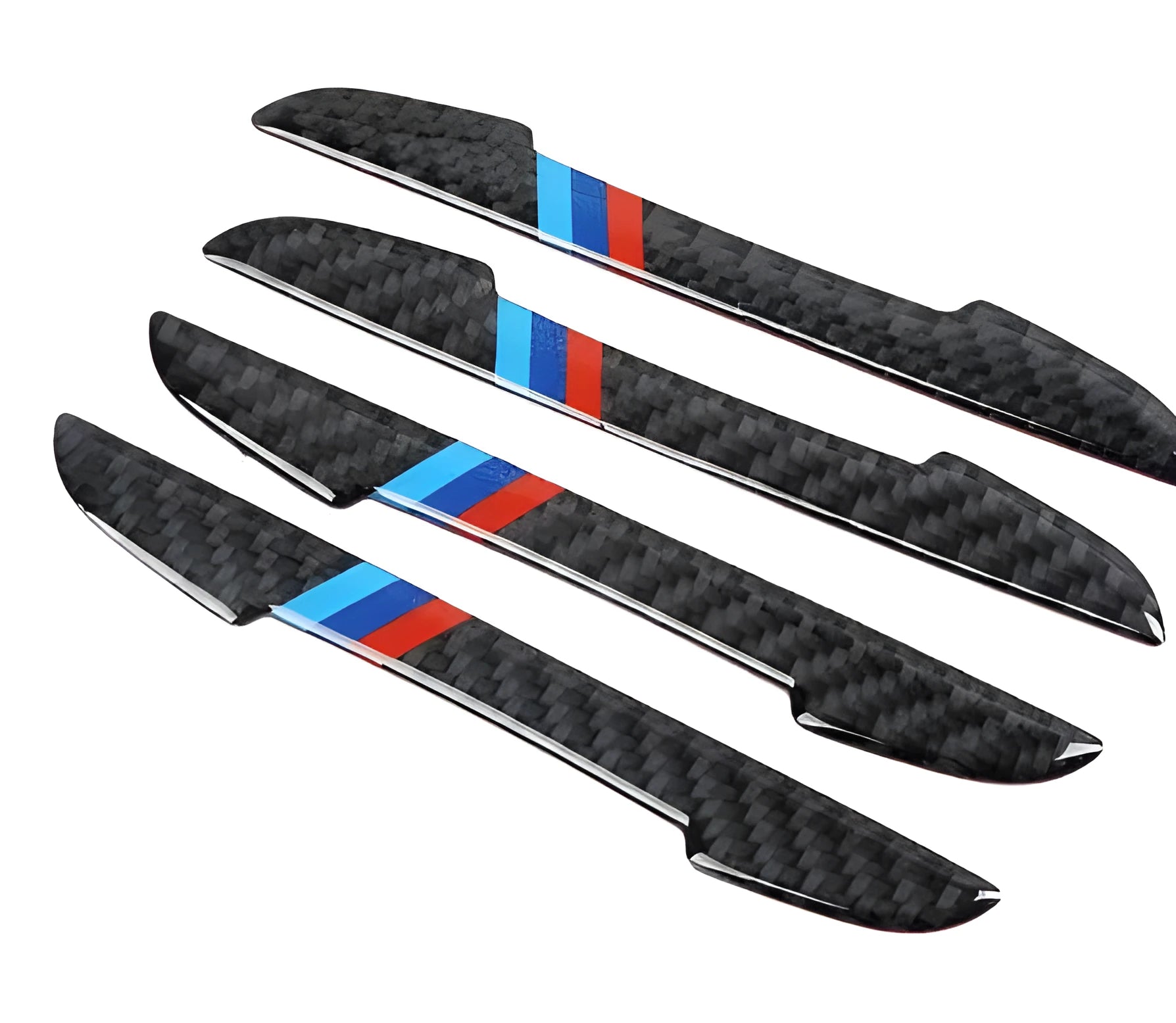 Black rubber car anti-collision strip 15x1.2cm for GM vehicle anti-scratch protection