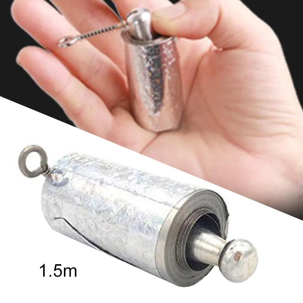 Metal telescopic magic wand in black, gold and silver, golden, and silver finishes, extended to full length