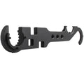 Black all-steel combination wrench for AR15 and M4 firearm maintenance.