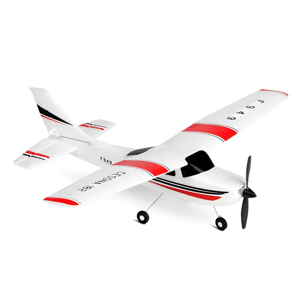 2.4G foam remote control toy airplane with flashing LED light, 500mm wingspan, photo colour