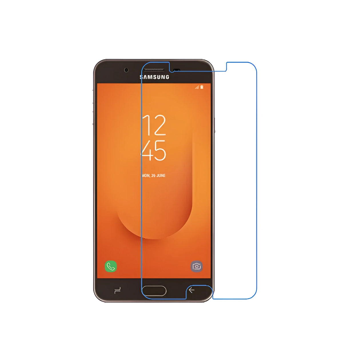 Two PET soft mobile phone screen protective films with electrostatic adhesion for scratch prevention
