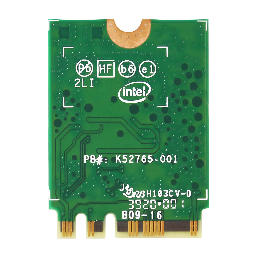 EDUP AX210 green internal Wi-Fi 6E and Bluetooth network card for laptop installation