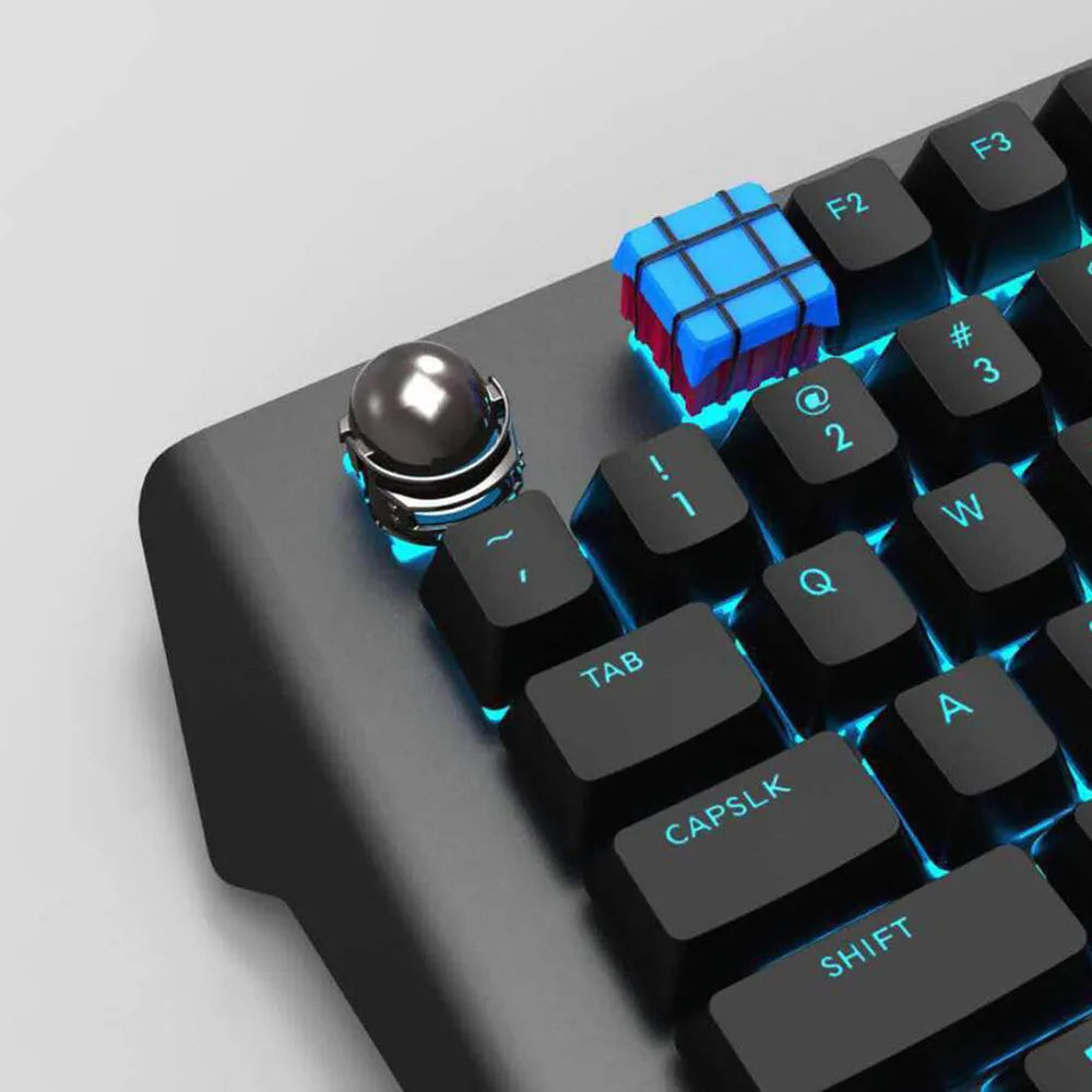 Single ABS metal chicken ESC keycap for mechanical keyboard, two style options A and B