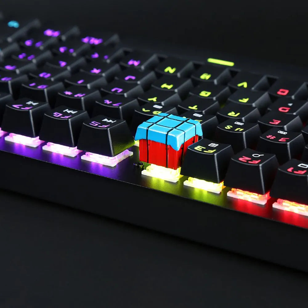 Single ABS metal chicken ESC keycap for mechanical keyboard, two style options A and B