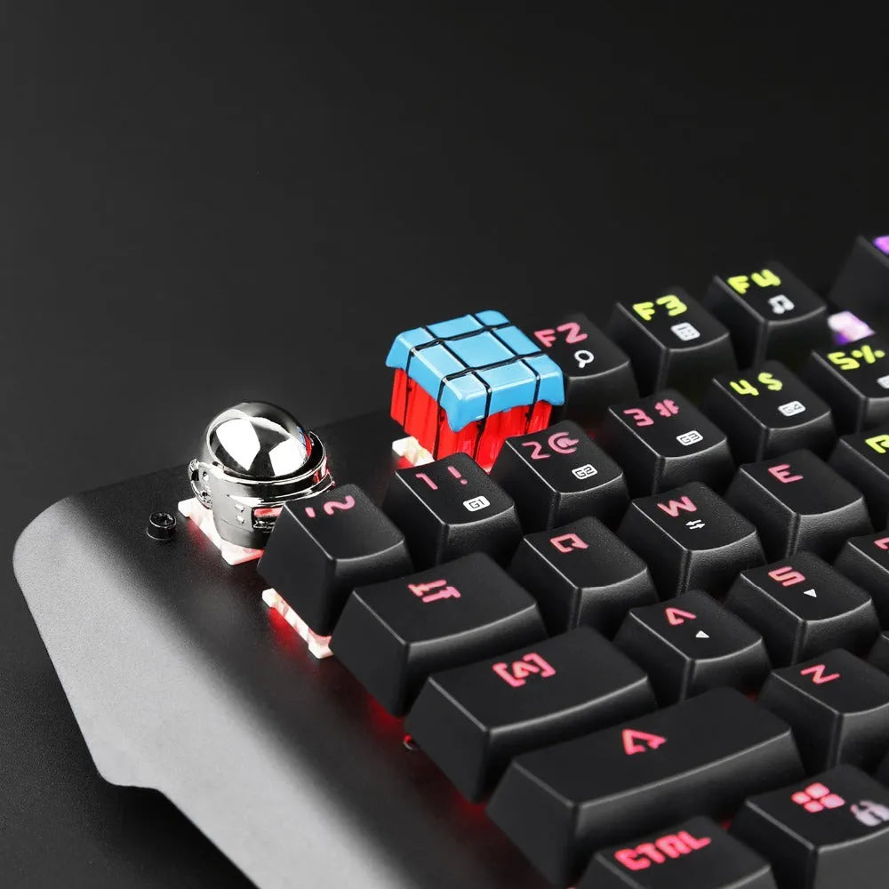 Single ABS metal chicken ESC keycap for mechanical keyboard, two style options A and B
