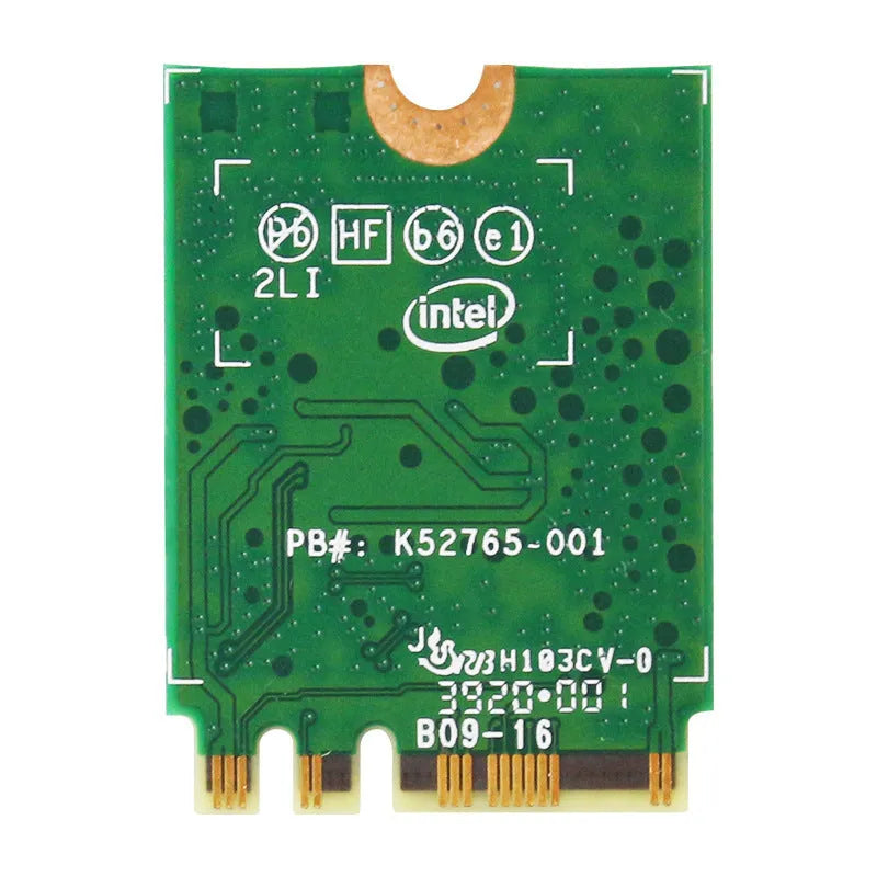 EDUP AX210 green internal Wi-Fi 6E and Bluetooth network card for laptop installation