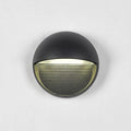 Outdoor waterproof aluminium wall lamp with 120-degree beam angle, 170x95mm, for aisles and stairways