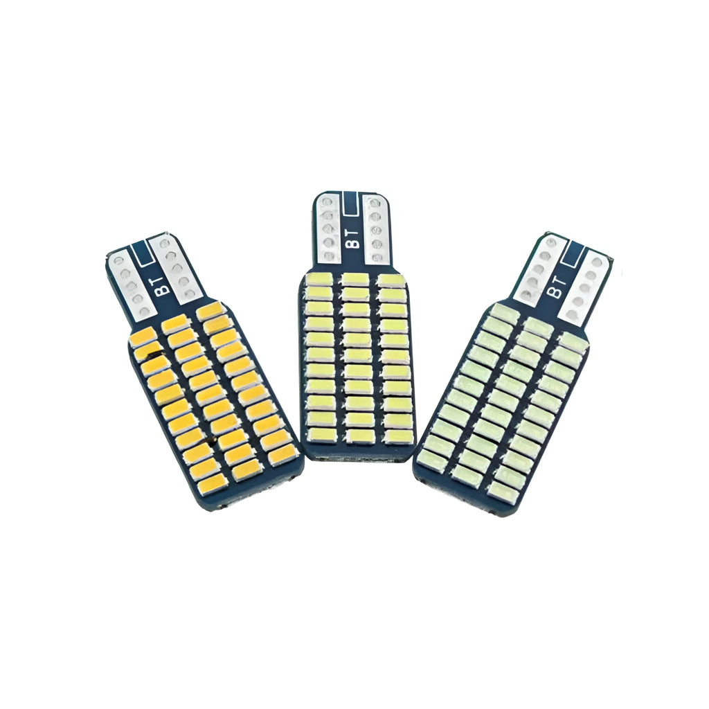 T10 3014 33 SMD LED license plate light, 12V 6.6W 240lm white, 12 x 34mm single-sided car plate lamp
