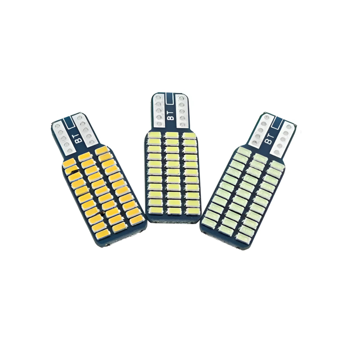 T10 3014 33 SMD LED license plate light, 12V 6.6W 240lm white, 12 x 34mm single-sided car plate lamp