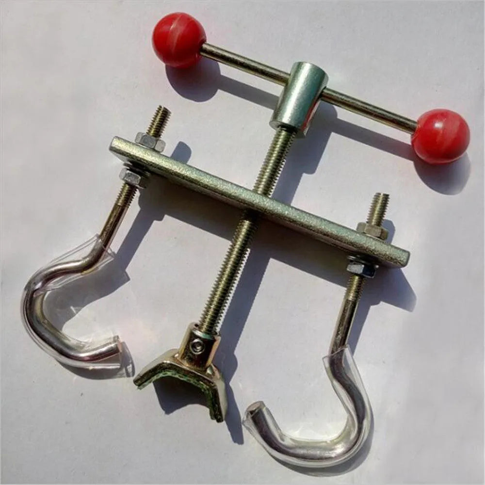 Bonsai wire bender holder made of high carbon steel for shaping potted plant branches