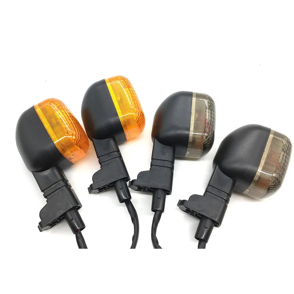 BWS100 turn signal light for BWS series motorcycle in soot colour, duck front and rear light design