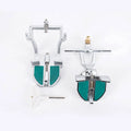 Korean dental jaw articulator with three adjustable points for adult occlusion study