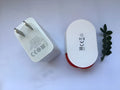 30W USB fast charger with 6A data cable showing charging head and 1 metre cable