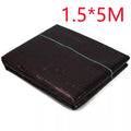 Black polyethylene composite woven weed-proof cloth for greenhouse and farmland shading