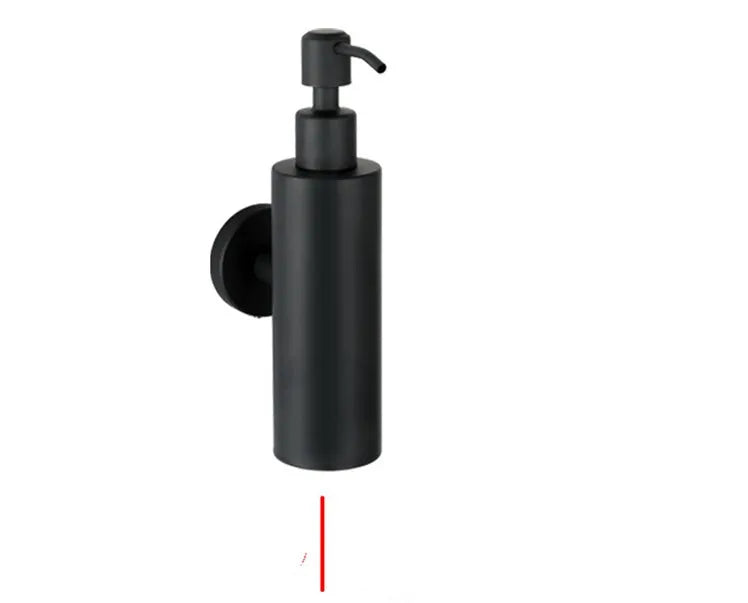 304 stainless steel wall-mounted manual soap dispenser in brushed finish