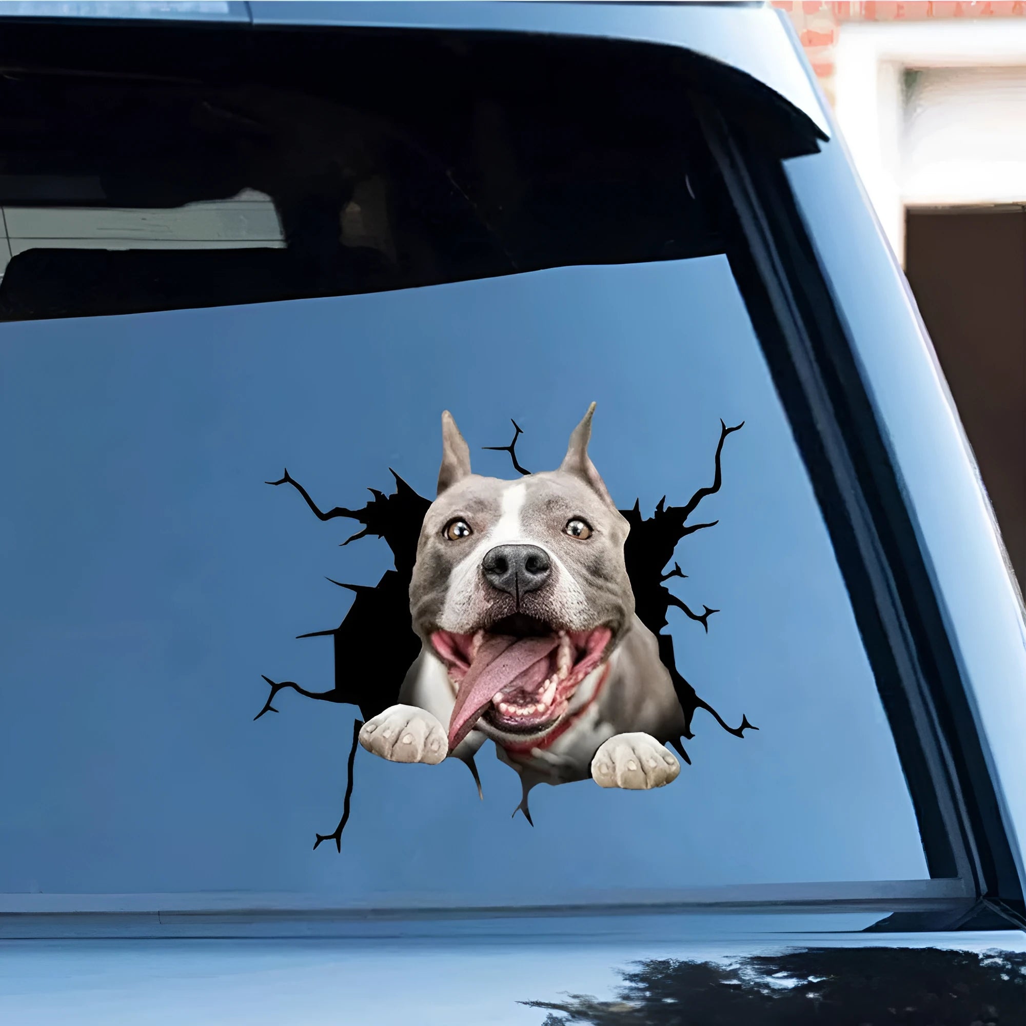 Creative simulation pet decoration car stickers paper material 20x30cm pack