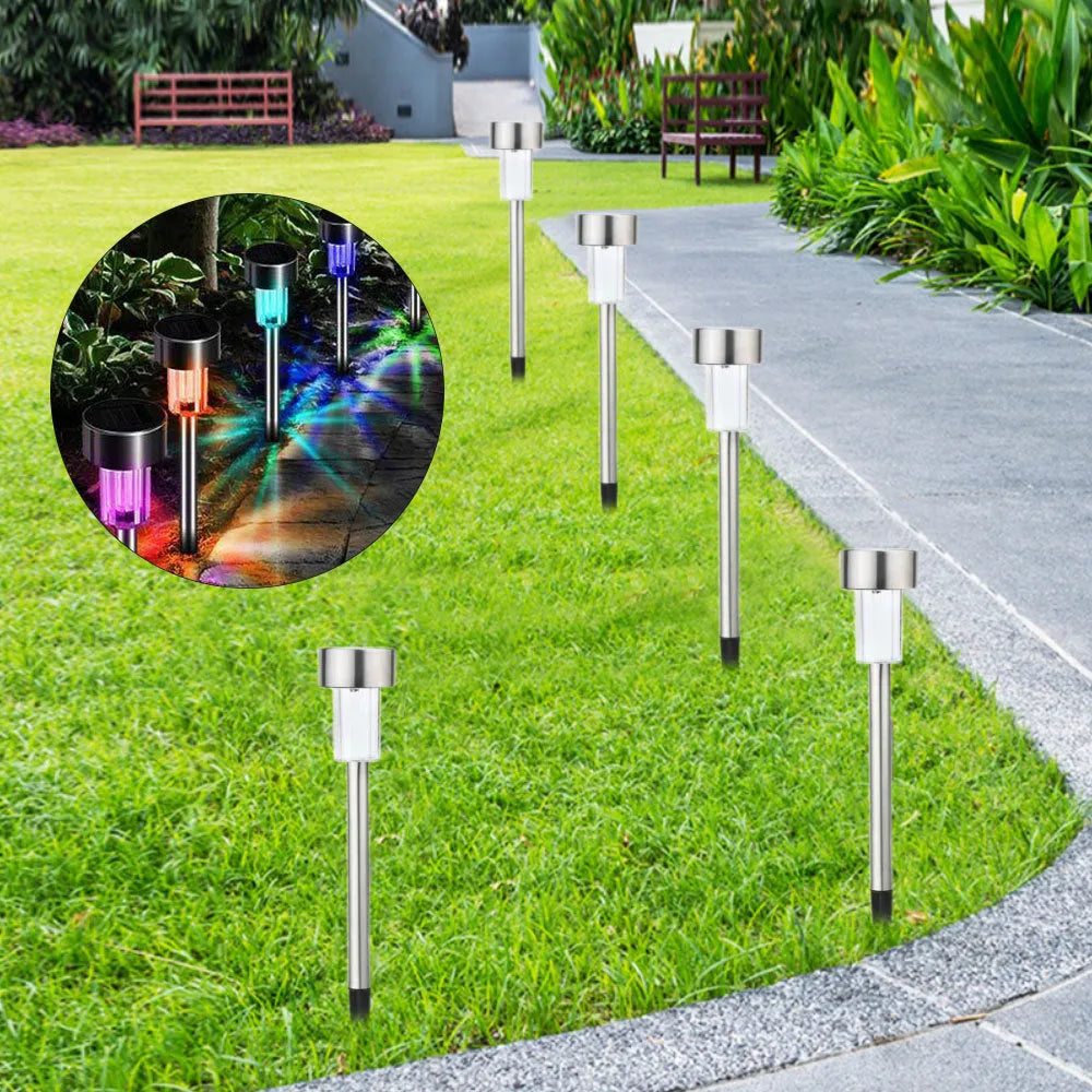 Stainless steel garden landscape LED light with IP44 waterproof rating