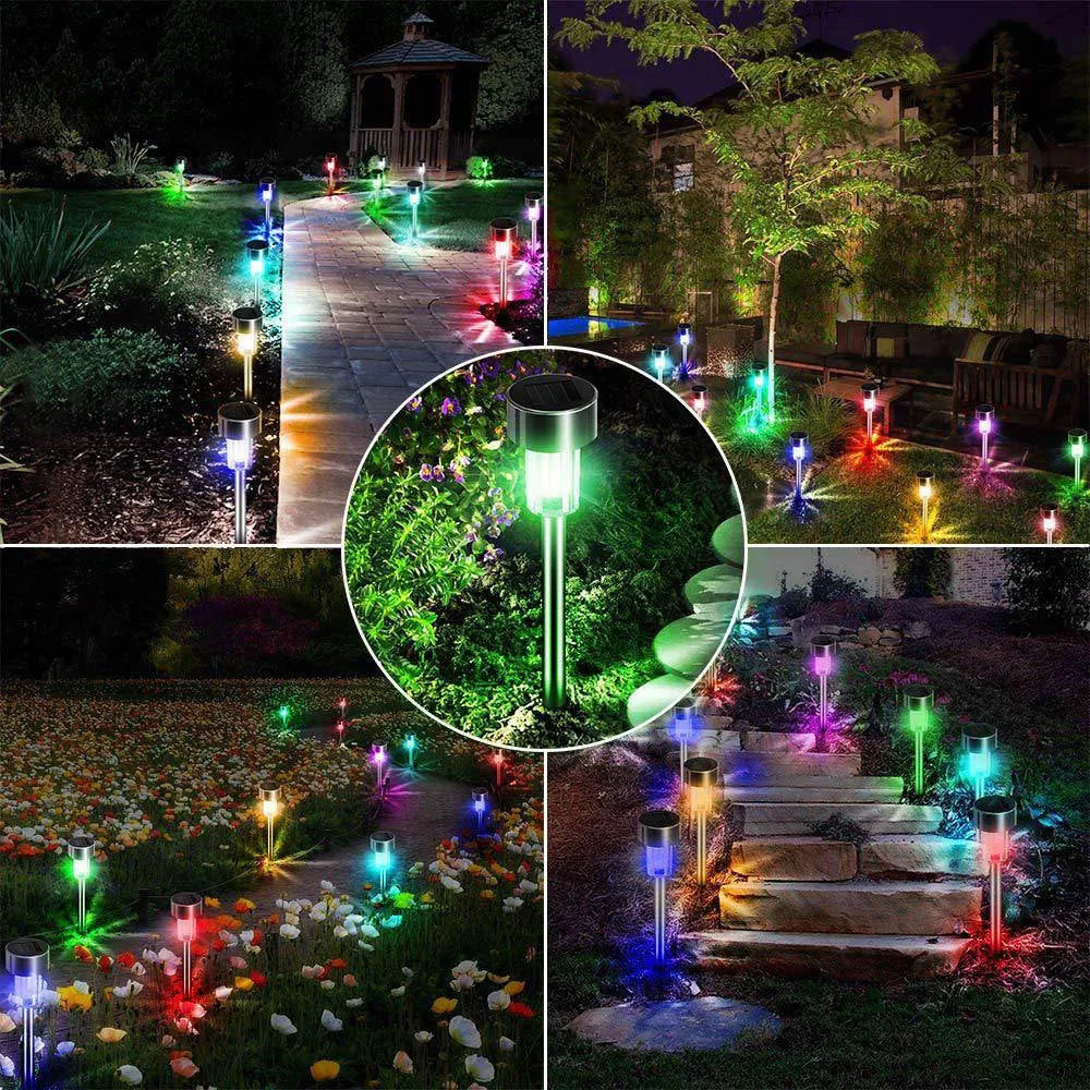 Stainless steel garden landscape LED light with IP44 waterproof rating