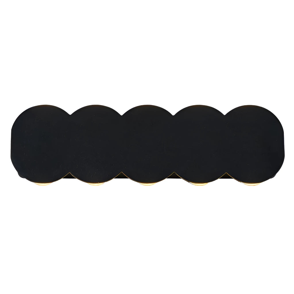Modern minimalist waterproof LED wall light in white finish for indoor and outdoor installation