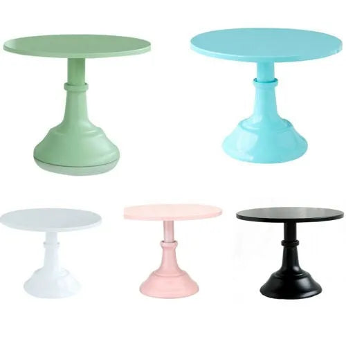 Three-tier dessert table tray with short, medium, and high 25cm diameter sections in gold colour