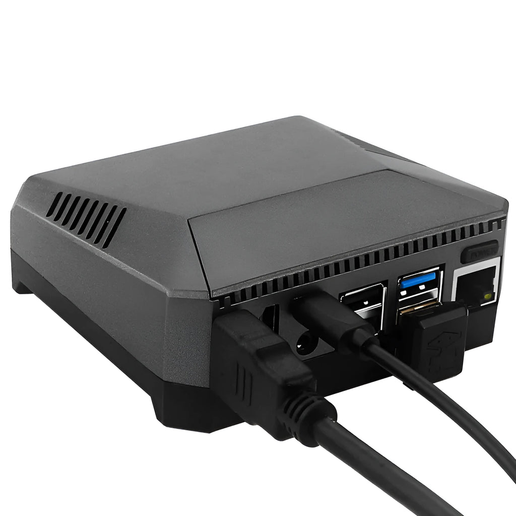 Aluminium case with cooling fan for M.2 hard drive expansion board protection
