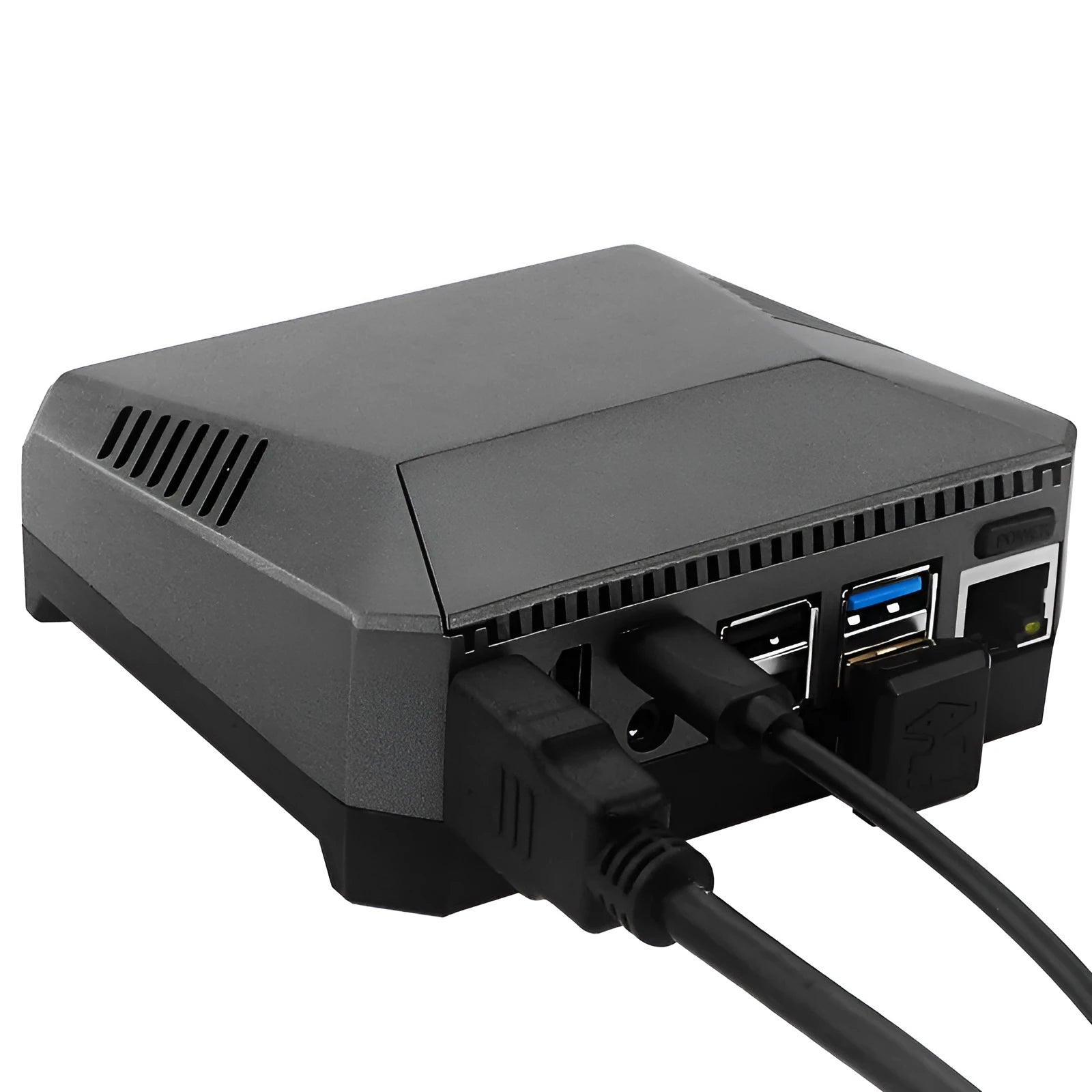 Aluminium case with cooling fan for M.2 hard drive expansion board protection