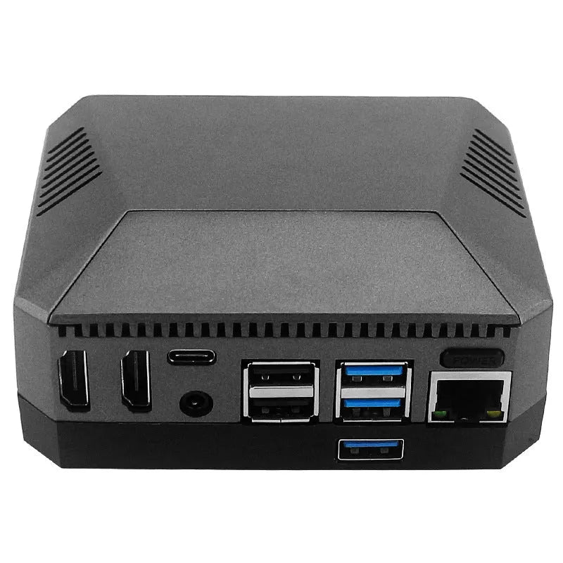 Aluminium case with cooling fan for M.2 hard drive expansion board protection