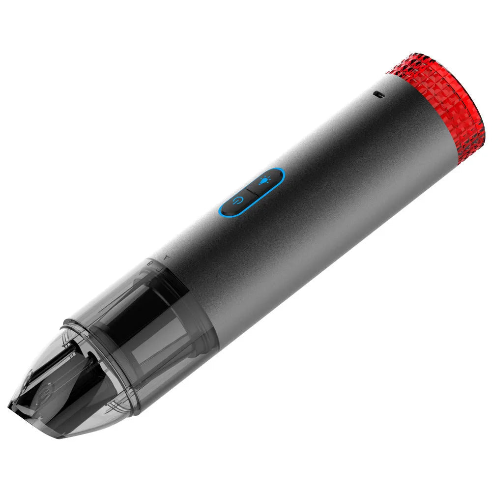 V6 portable wireless handheld car vacuum cleaner with LED lamp