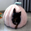 Grey thickened cloth pet kennel house for dogs and cats, removable washable design