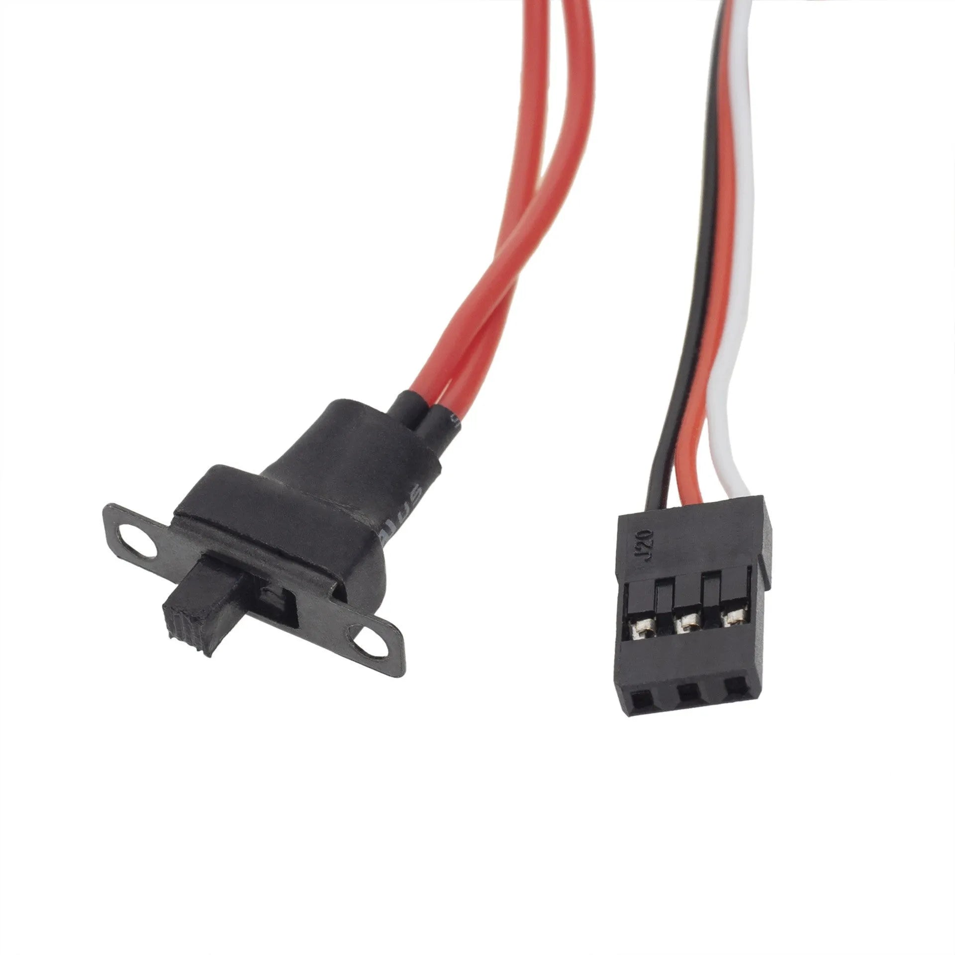 Small brushed electronic speed controller for 40A RC models with adjustable climbing mode.