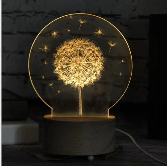 Mesmerizing LED Jellyfish Lamp creates a serene, ambient glow for your home decor