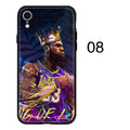 Silicone protective phone case for iPhone models with multiple style options