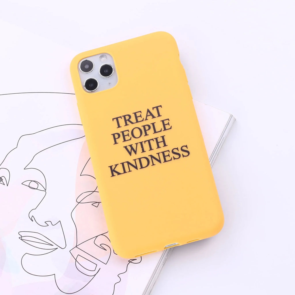 Printed TPU back cover phone case for iPhone and Samsung models in assorted colours.