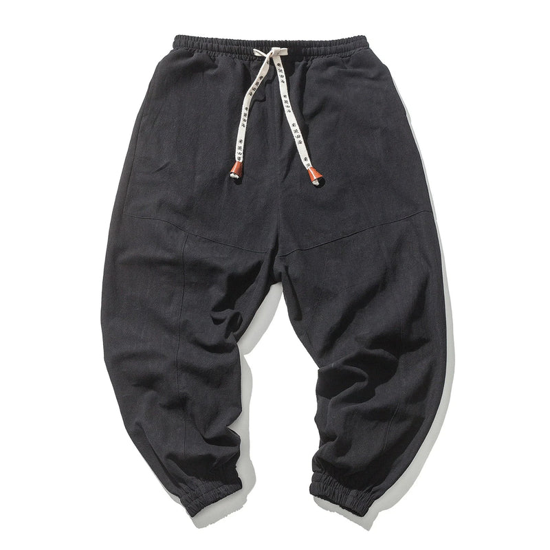 Stylish Men's Streetwear Jogger Pants with Pockets