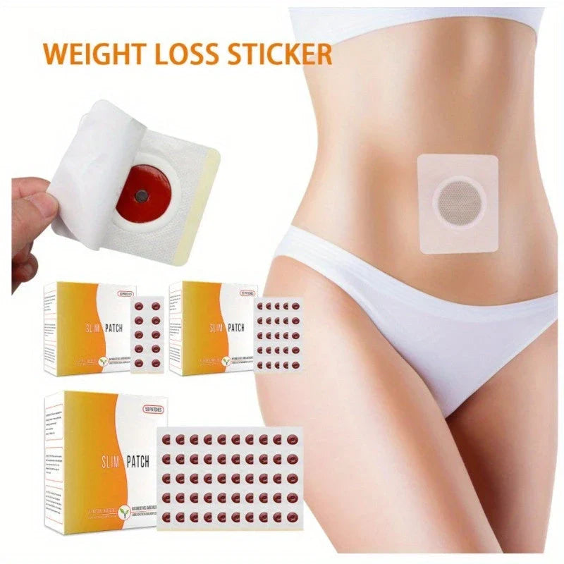 Belly Button Slimming Patches - Natural Weight Loss Aid with Traditional Chinese Medicine Ingredients