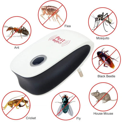 Ultrasonic Pest Repellent Device for Effective Mosquito, Insect, and Rodent Control in the Home