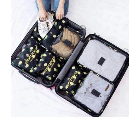 Premium waterproof travel packing cubes in various colors for organized packing and storage