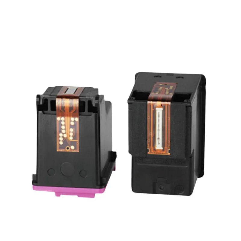 Black and colour refillable HP Deskjet compatible ink cartridges
