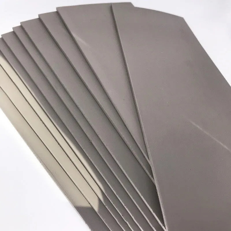 Plastic light-sensitive mat for creating photosensitive seals, shown in 2mm, 4mm, and 7mm thickness options.