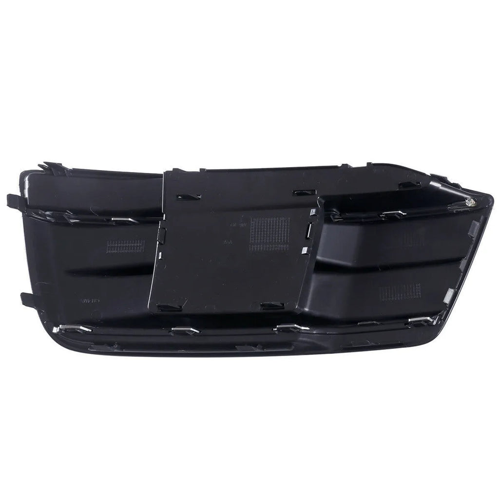 Audi Q5 2018-2022 replacement front bumper lower grille and fog light frame in black ABS plastic